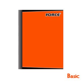 CUADERNO COSIDO FORCE BASIC GRANDE COMPOSICION R/ANCHA (100H/200P) #3602 (E)