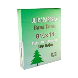 BOND VERDE ULTRAPAPER 20LB 8.5"X11" (500H)