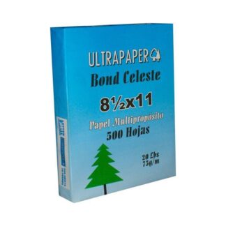 BOND CELESTE ULTRAPAPER 20LB 8.5"X11" (500H)