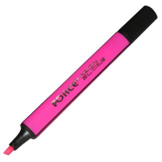 MARCADOR FORCE FLUORESCENTE P/C FC-ZW701PNK ROSADO